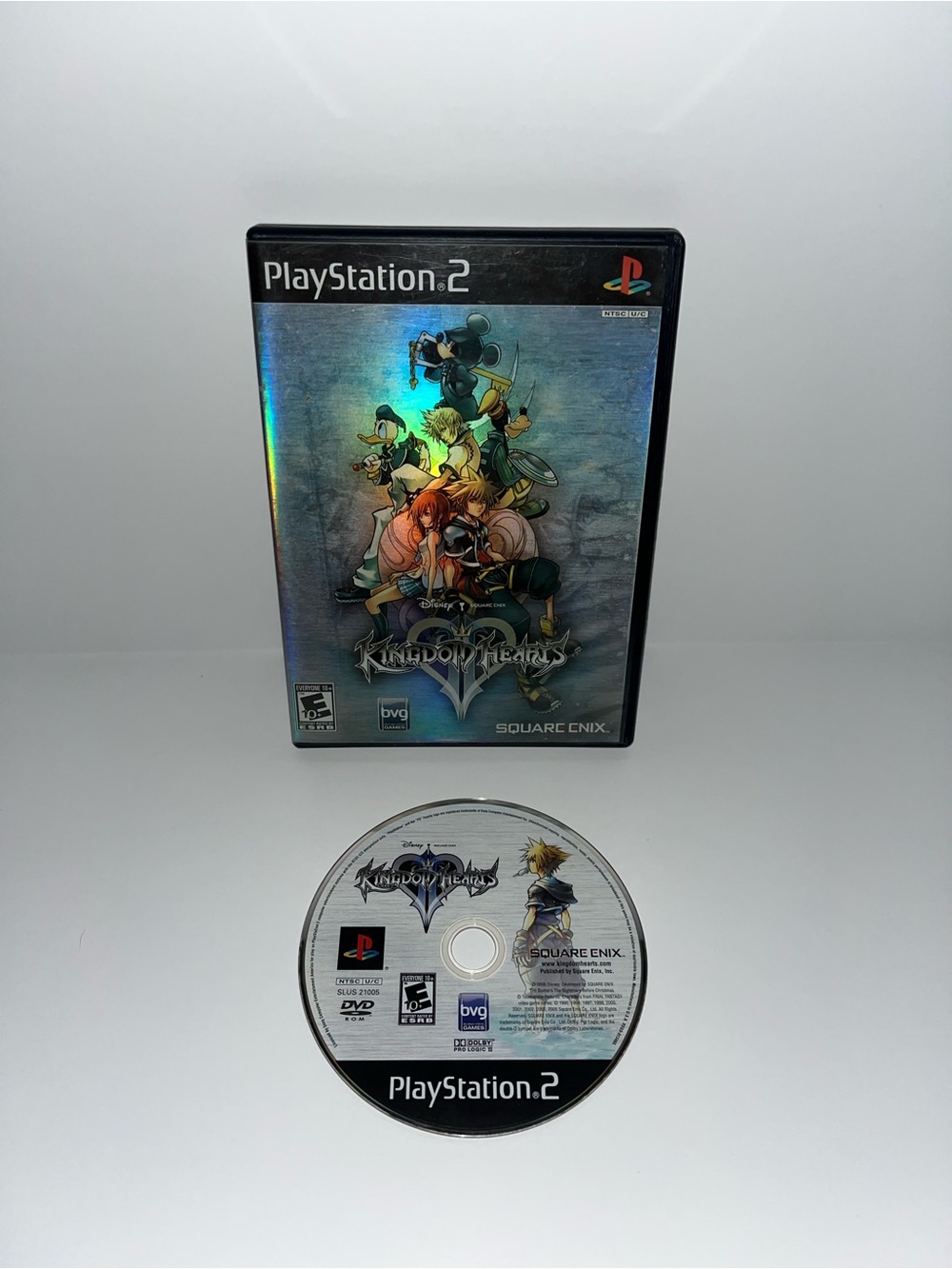 Sony PlayStation 2 Kingdom Hearts Holographic Cover (Black)